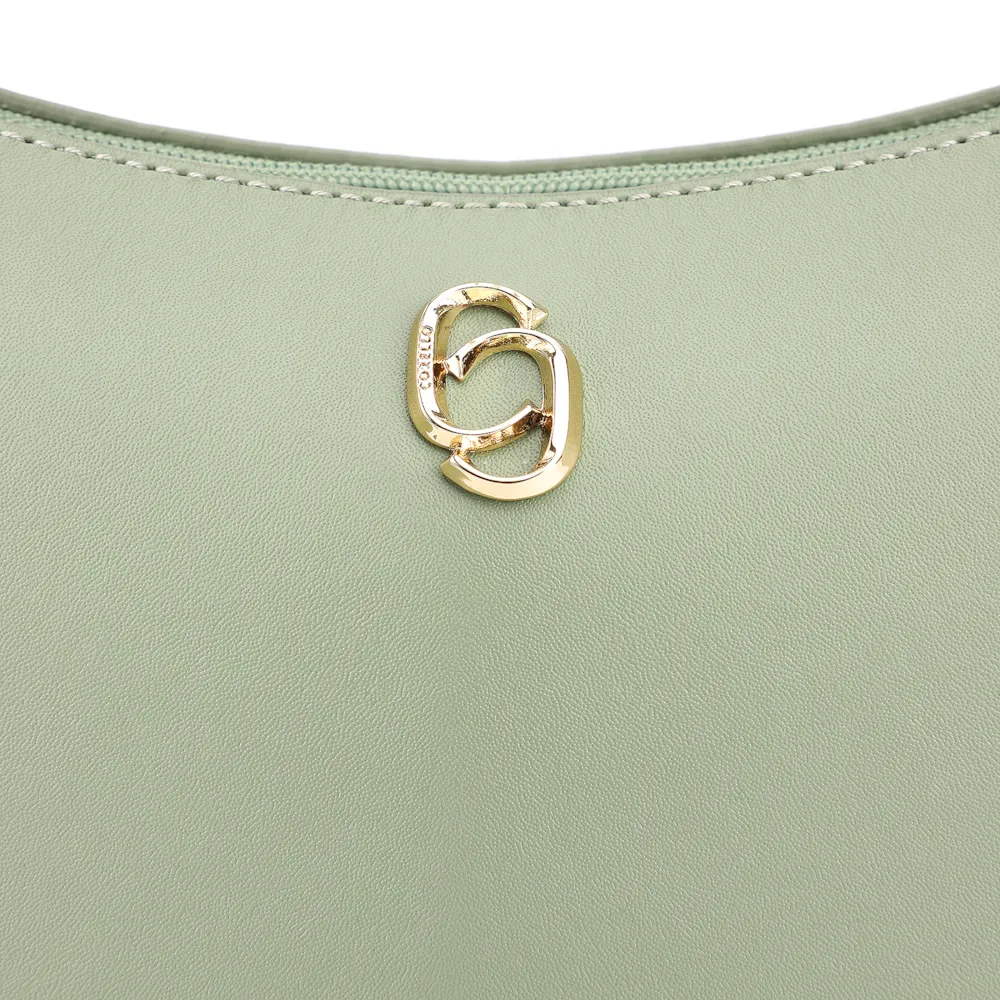 Bolsa De Mão Couro Verde - imagem 6