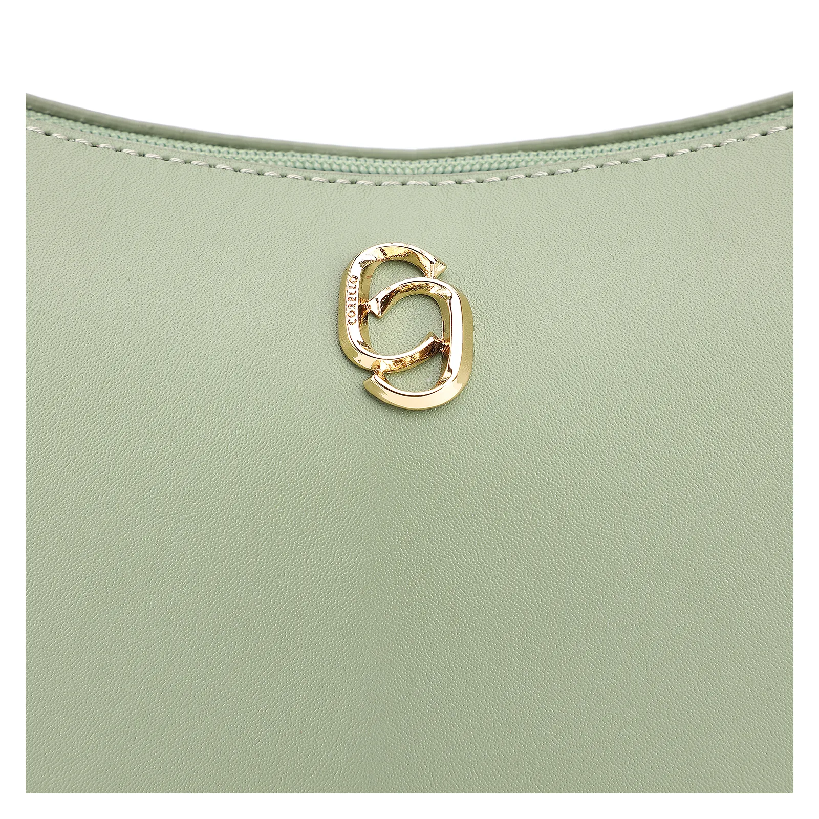 Bolsa De Mão Couro Verde
