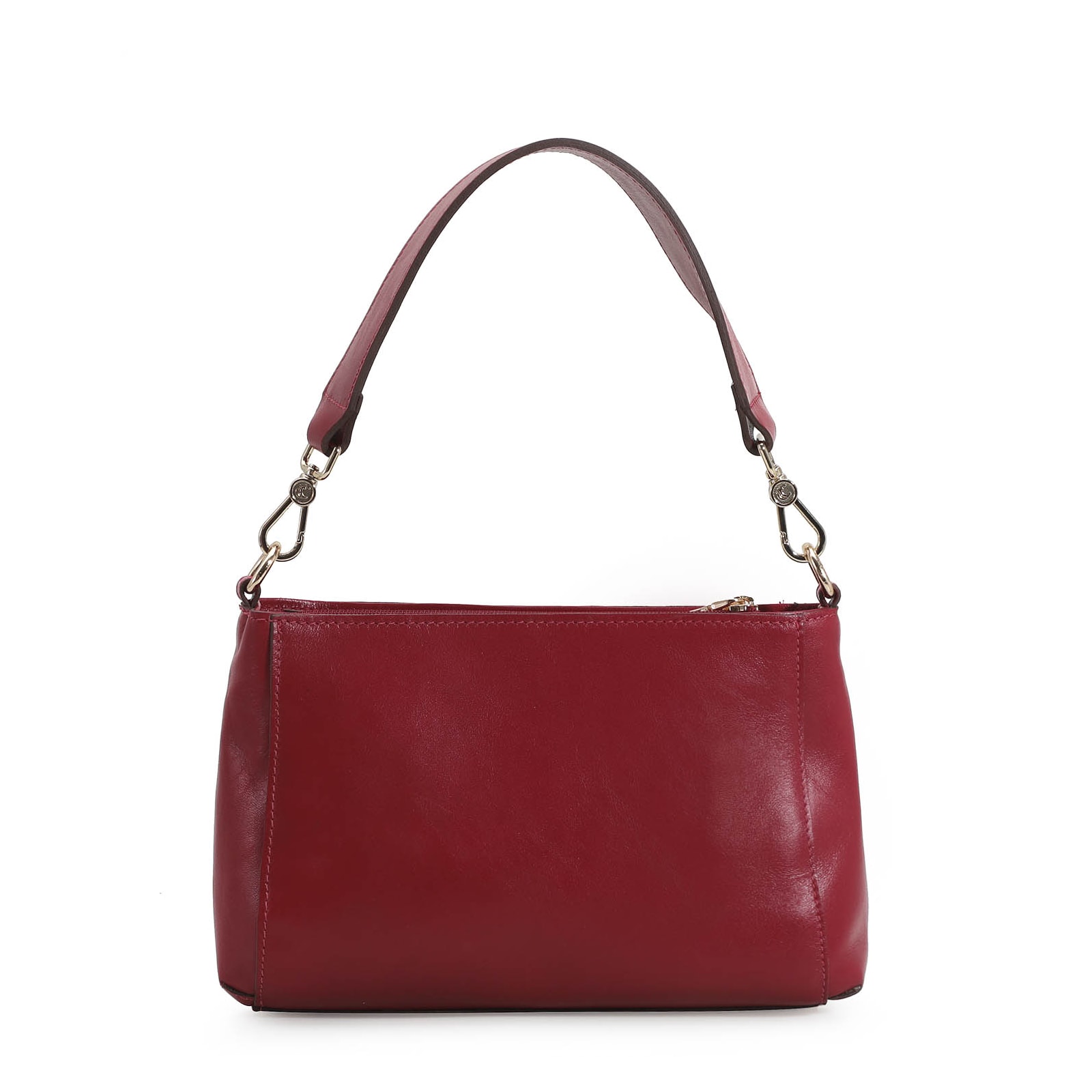 Bolsa De Mão Couro Vermelho