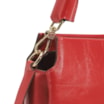 Bolsa De Mão Couro Vermelho - imagem 5