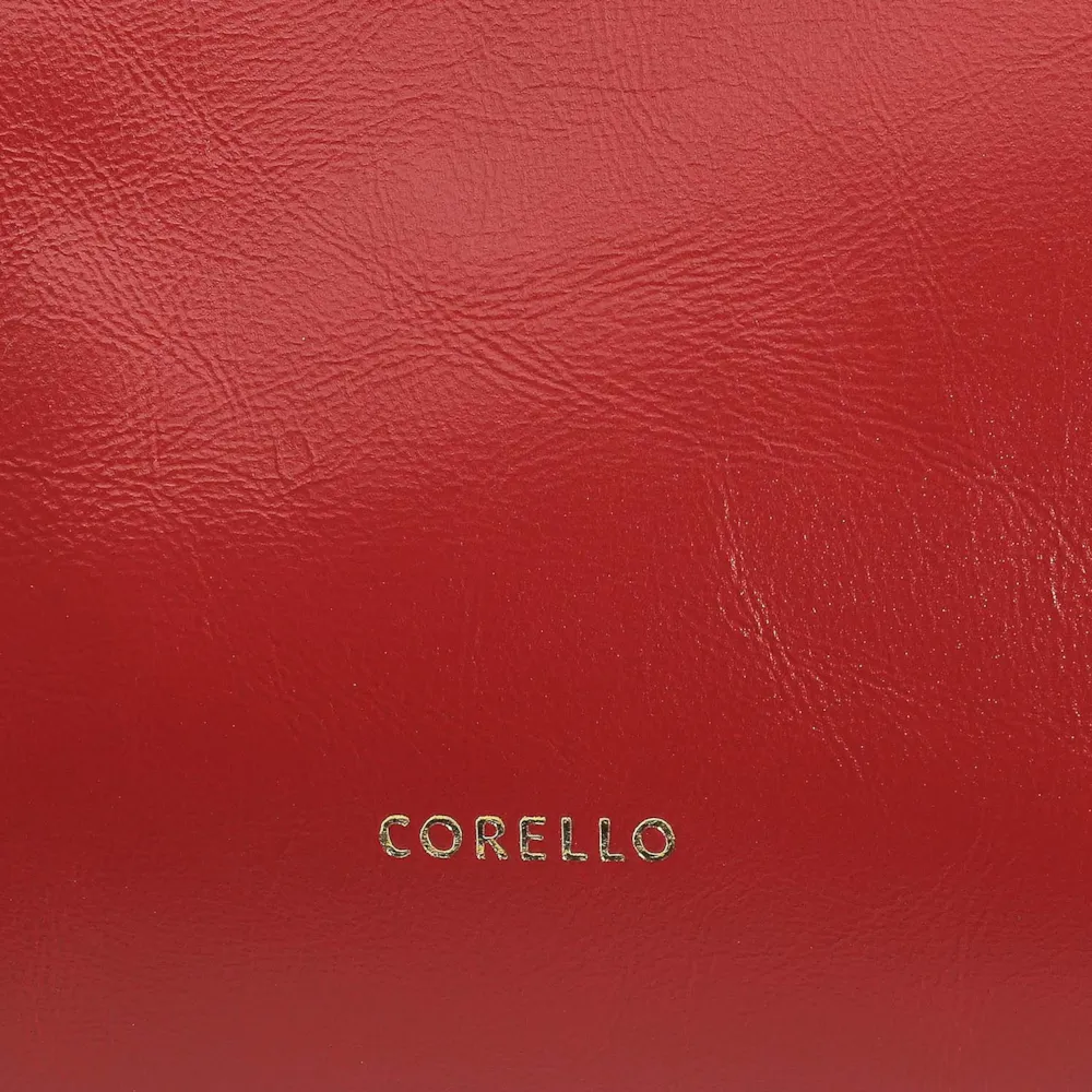 Bolsa De Mão Couro Vermelho - imagem 6