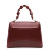 Bolsa De Mão Couro Vinho - imagem 4