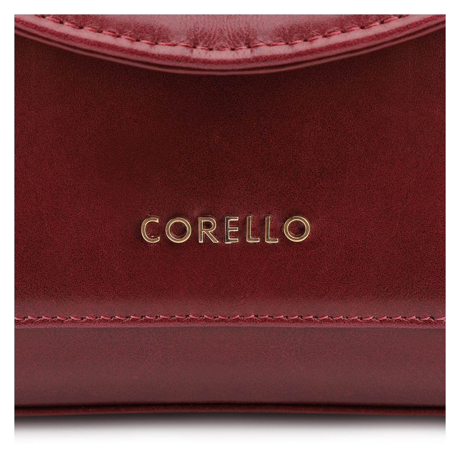 Bolsa De Mão Couro Vinho