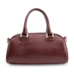 Bolsa De Mão Couro Vinho - imagem 3