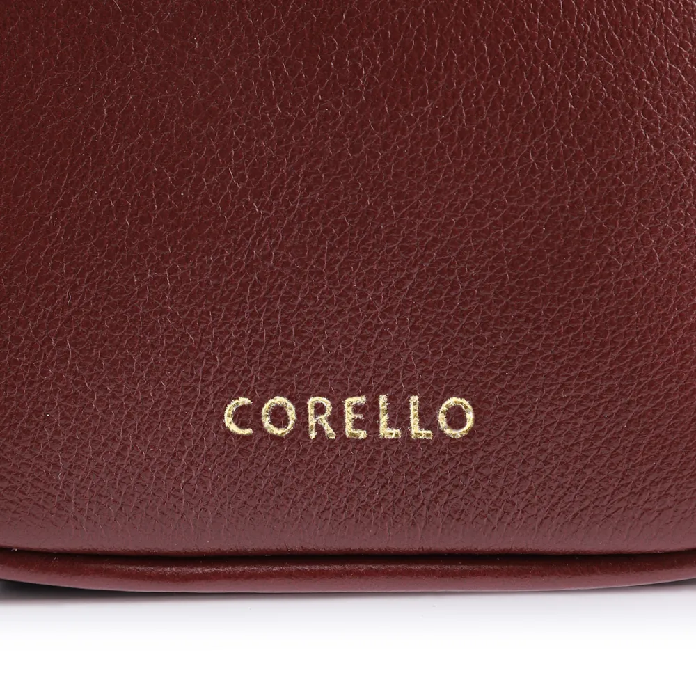 Bolsa De Mão Couro Vinho - imagem 6