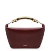 Bolsa De Mão Couro Vinho - imagem 1