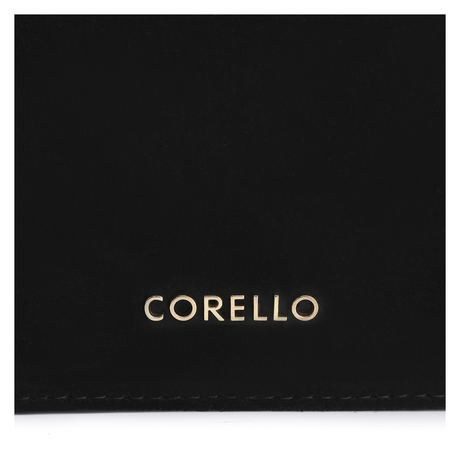 Bolsa De Mão Esferas Couro Preto/Camurça Preto