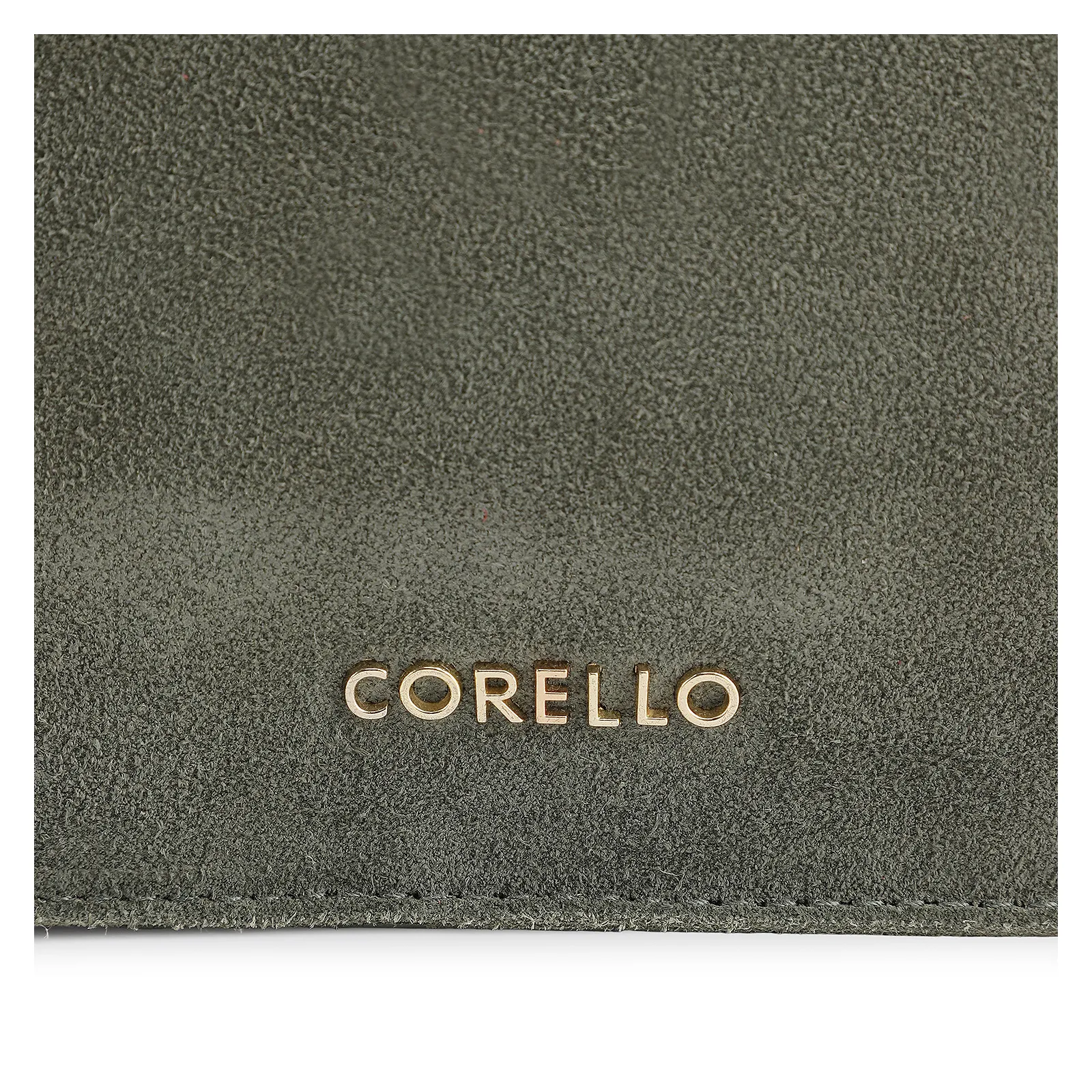 Bolsa De Mão Esferas Couro Verde/Camurça Verde