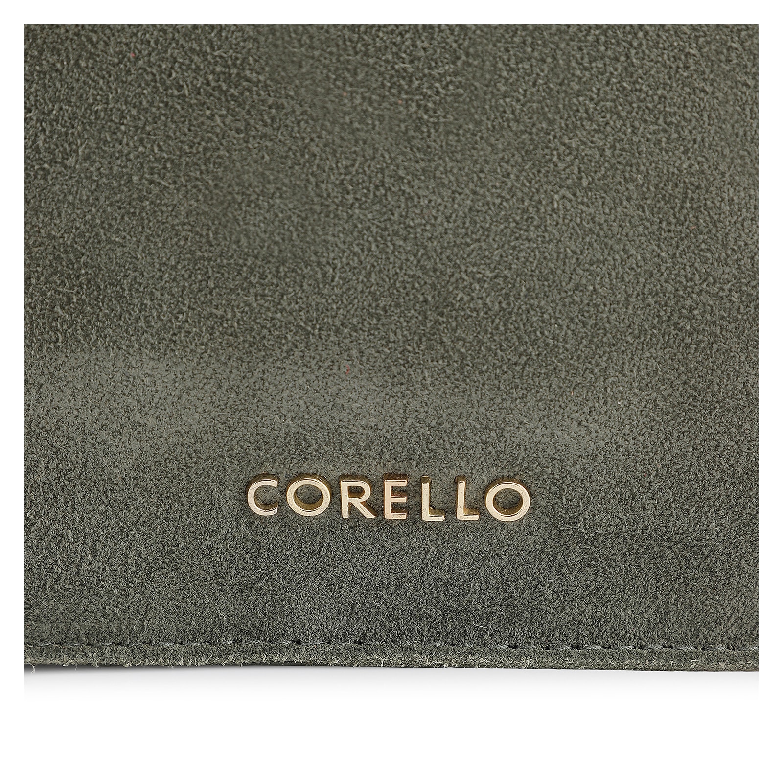 Bolsa De Mão Esferas Couro Verde/Camurça Verde