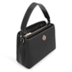Bolsa De Mão Firenze Preto/Couro Preto - imagem 4
