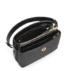 Bolsa De Mão Firenze Preto/Couro Preto - imagem 5