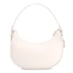 Bolsa De Mão Flor Couro Off White - imagem 4
