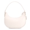 Bolsa De Mão Flor Couro Off White - imagem 4