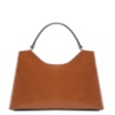 Bolsa De Mão Laser Cut Couro Camurça/Couro Marrom - imagem 3