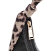Bolsa De Mão Lenço Couro Preto - imagem 5