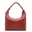 Bolsa De Mão Lenço Couro Vermelho - imagem 4