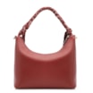 Bolsa De Mão Lenço Couro Vermelho - imagem 4