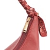 Bolsa De Mão Lenço Couro Vermelho - imagem 6