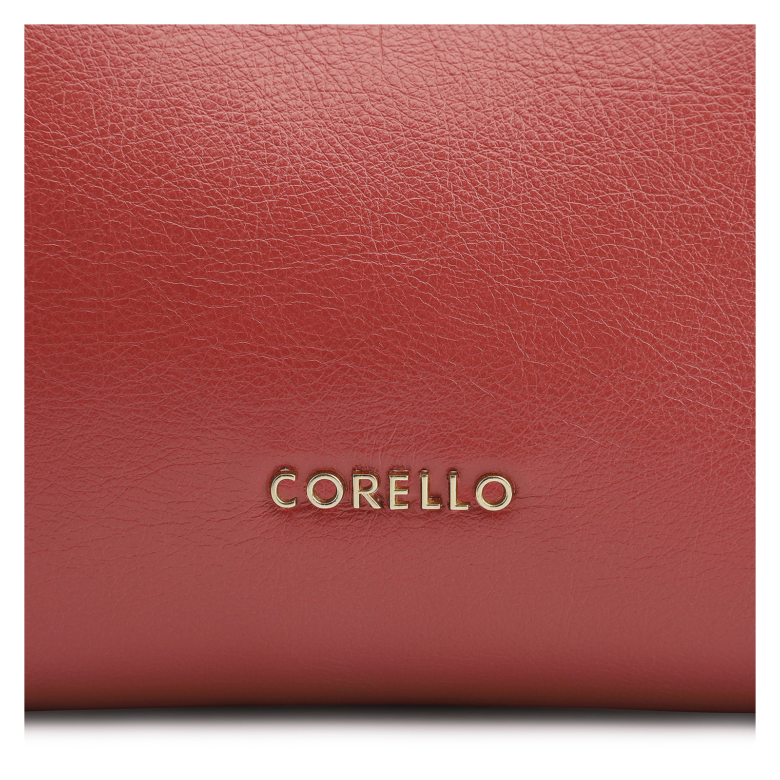 Bolsa De Mão Lenço Couro Vermelho