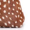 Bolsa De Mão Média Couro Marrom Animal Print Pelo - imagem 7
