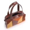 Bolsa De Mão Patchwork Couro Marrom/Couro Colors - imagem 5