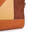 Bolsa De Mão Patchwork Couro Marrom/Couro Colors - imagem 8