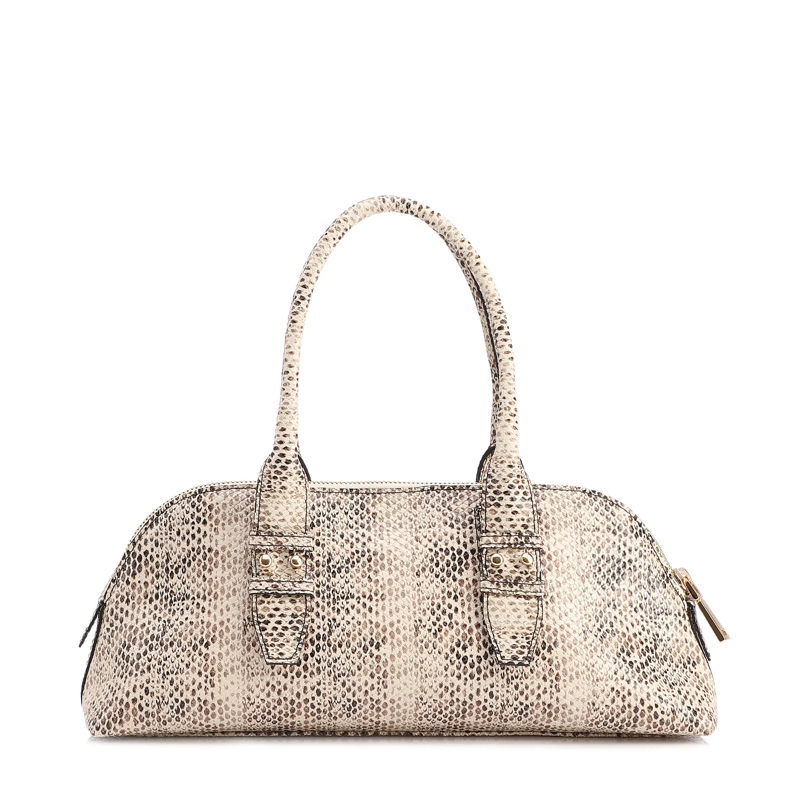 Bolsa De Mão Pequena Alt Python Off White