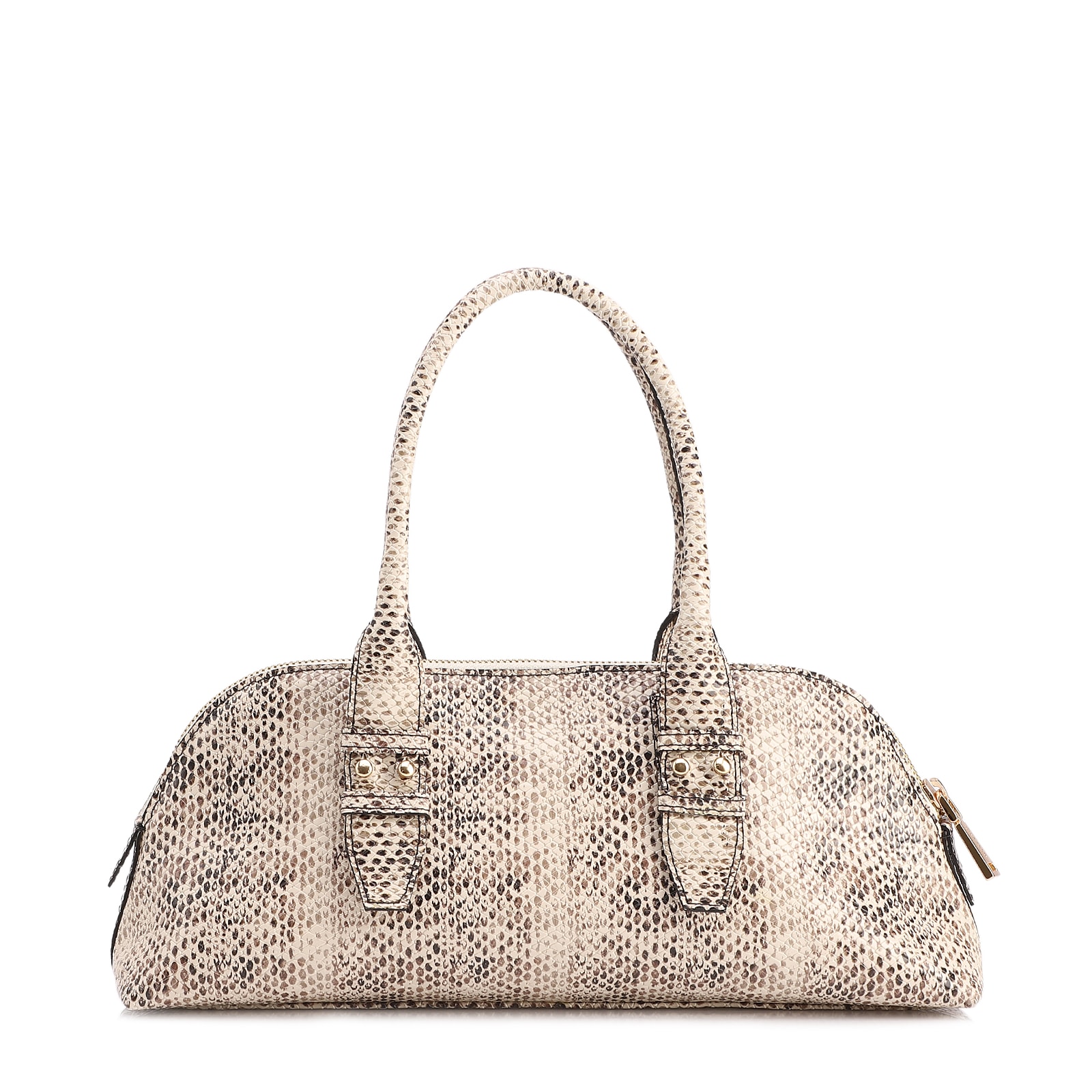 Bolsa De Mão Pequena Alt Python Off White