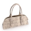 Bolsa De Mão Pequena Alt Python Off White - imagem 4