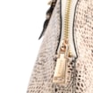 Bolsa De Mão Pequena Alt Python Off White - imagem 5