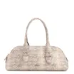 Bolsa De Mão Pequena Alt Python Off White - imagem 1