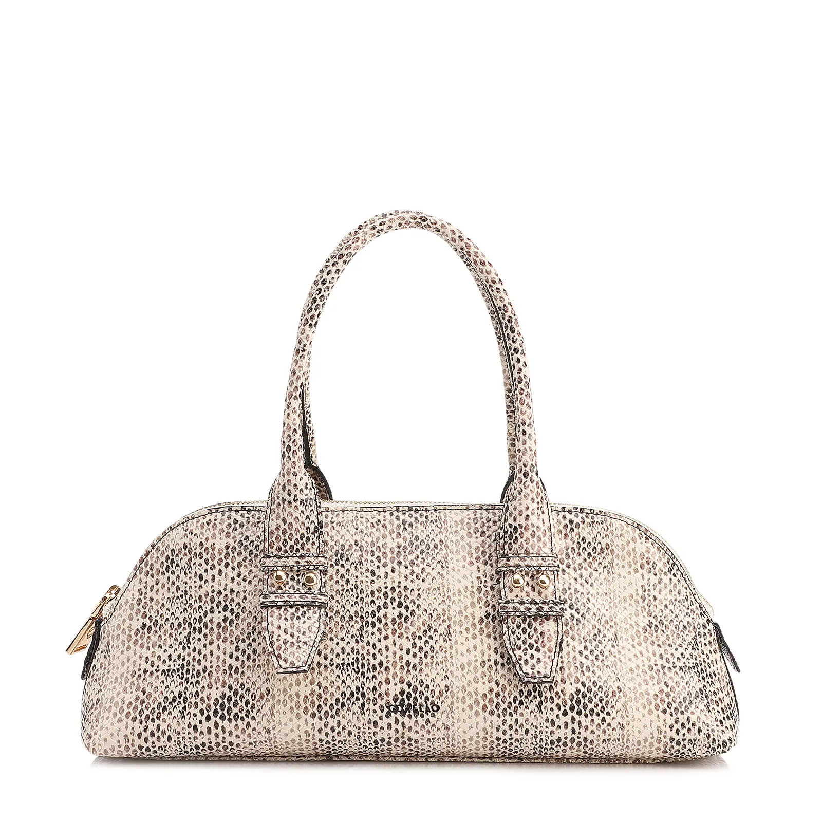 Bolsa De Mão Pequena Alt Python Off White