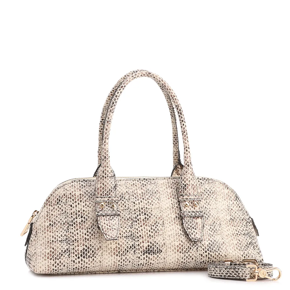 Bolsa De Mão Pequena Alt Python Off White - imagem 2