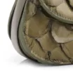 Bolsa De Mão Pequena Pirarucu Verde Alça Bambu - imagem 7