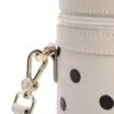 Bolsa De Mão Poá Couro Off White/Preto - imagem 6