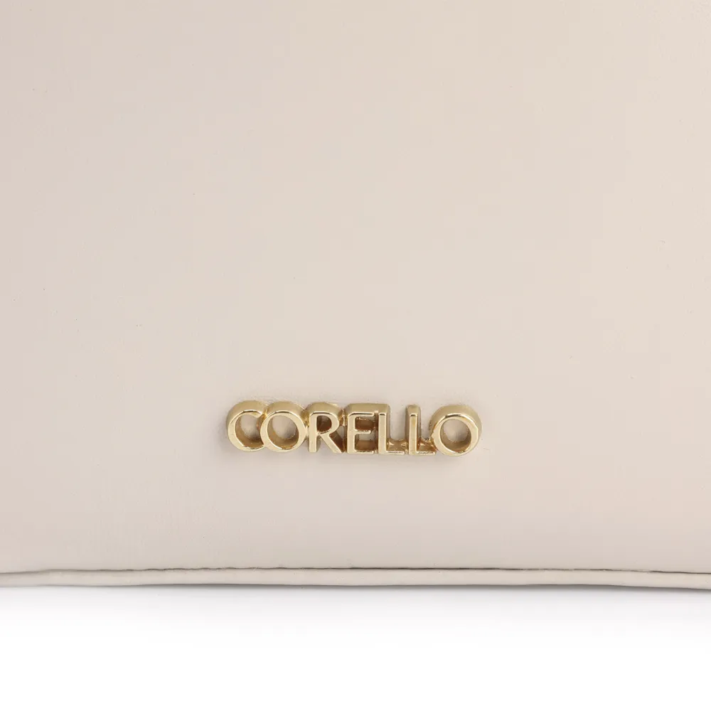 Bolsa De Mão Poá Couro Off White/Preto - imagem 7