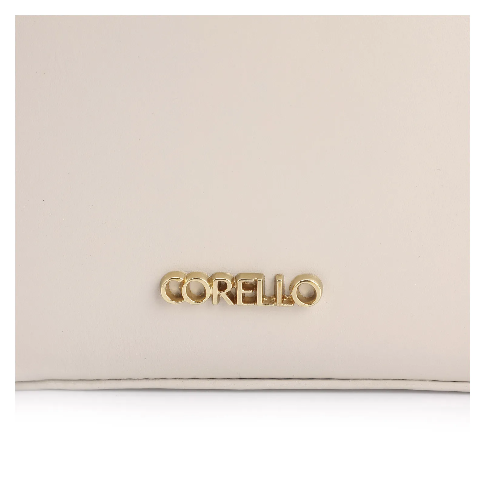 Bolsa De Mão Poá Couro Off White/Preto