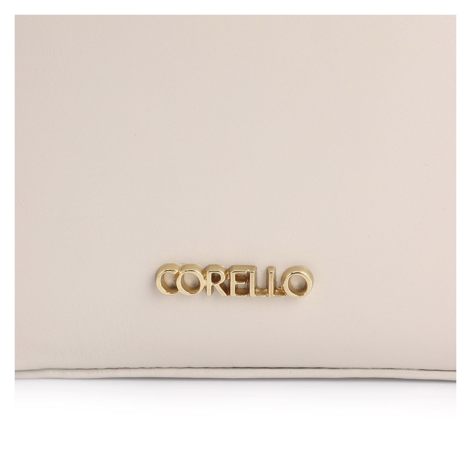 Bolsa De Mão Poá Couro Off White/Preto