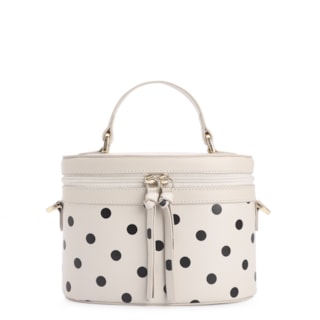 Couro Off White/Preto
