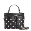 Bolsa De Mão Poá Couro Preto/Branco - imagem 3