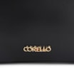 Bolsa De Mão Poá Couro Preto/Branco - imagem 7