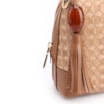 Bolsa De Mão Ráfia Mosaico Marrom - imagem 6