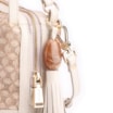 Bolsa De Mão Ráfia Mosaico Off White - imagem 5