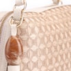 Bolsa De Mão Ráfia Mosaico Off White - imagem 6