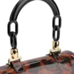 Bolsa De Mão Verniz Tartaruga - imagem 5