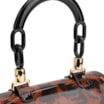 Bolsa De Mão Verniz Tartaruga - imagem 5