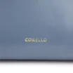 Bolsa De Ombro Alça Trançada Bicolor Couro Azul - imagem 7
