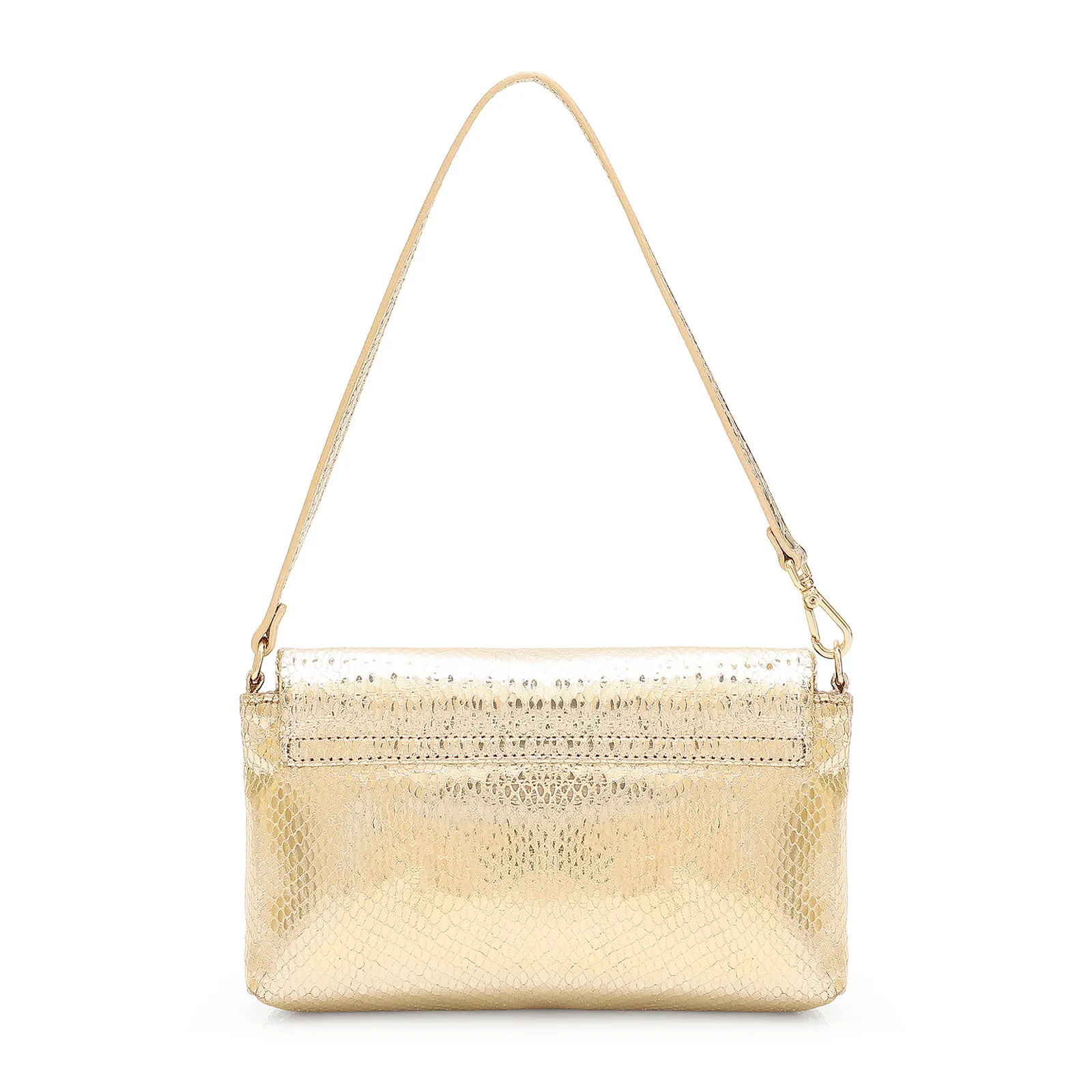 Bolsa De Ombro Alt Dourado