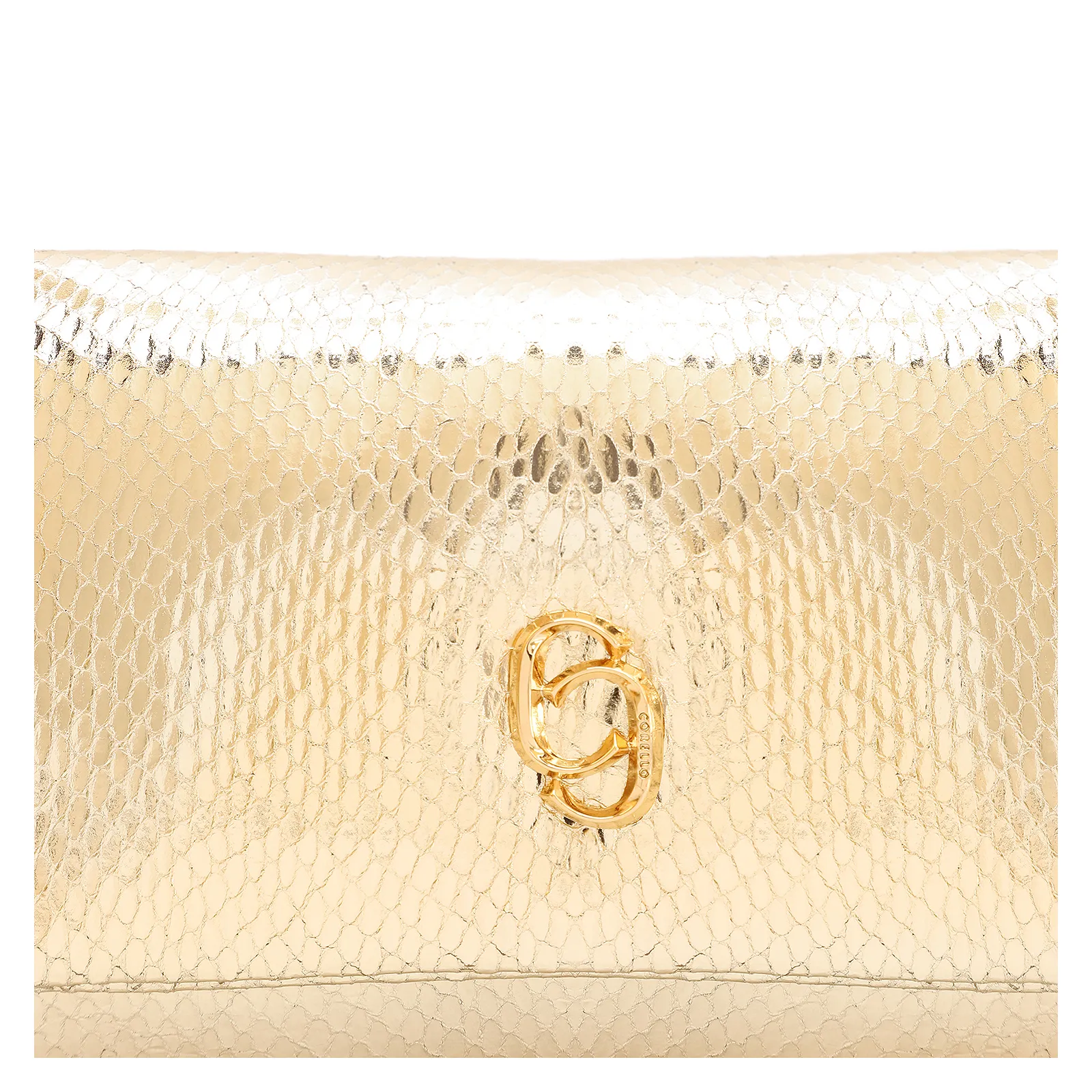 Bolsa De Ombro Alt Dourado