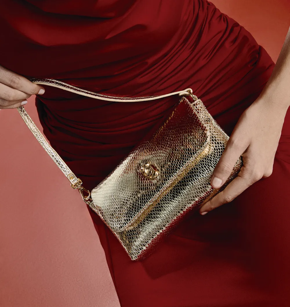 Bolsa De Ombro Alt Dourado - imagem 2